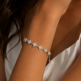 Elyndra Silver Bracelet